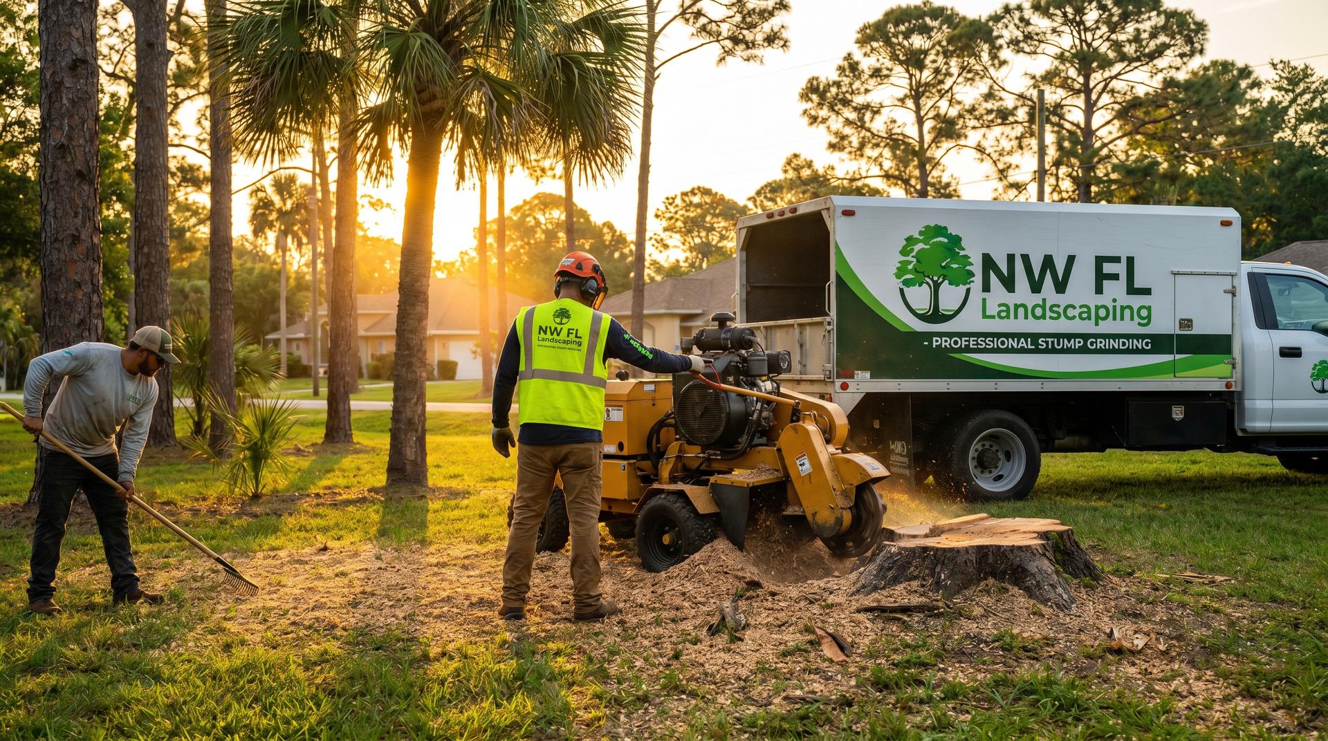 Deep-Reach Stump Grinding Services showcase
